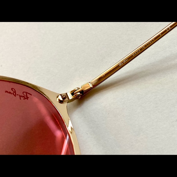 RAY-BAN BLAZE ROUND PINK MIRROR SUNGLASSES - RB3574-N 001/E4 59 - Picture 6 of 11